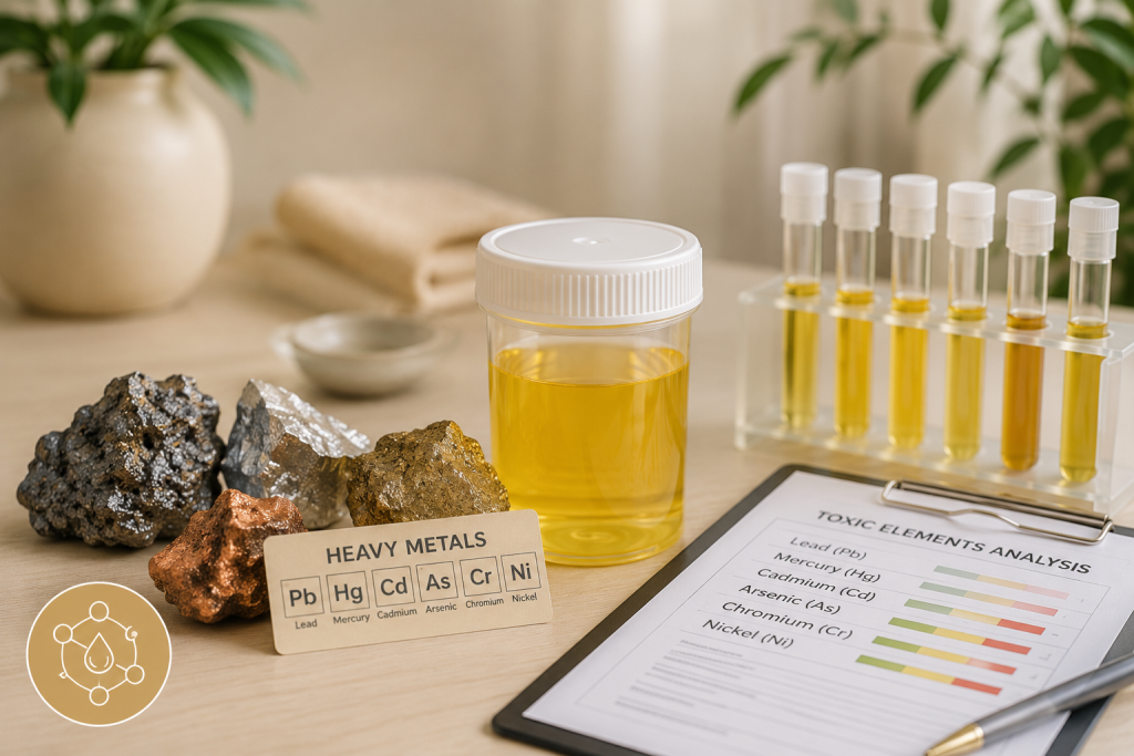 Laboratorijska analiza težkih kovin ter esencialnih mineralov v urinu
